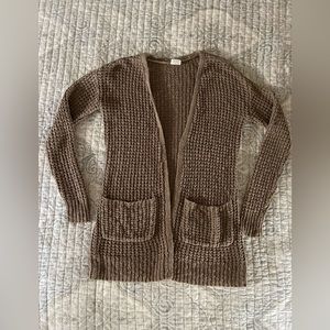 Essentials - Tan Cardigan - Size S